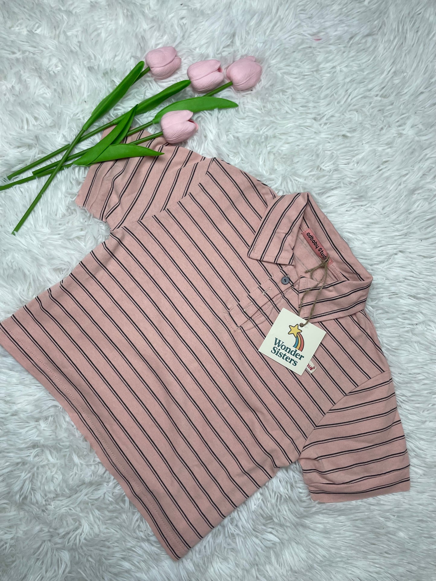 Striped Polo