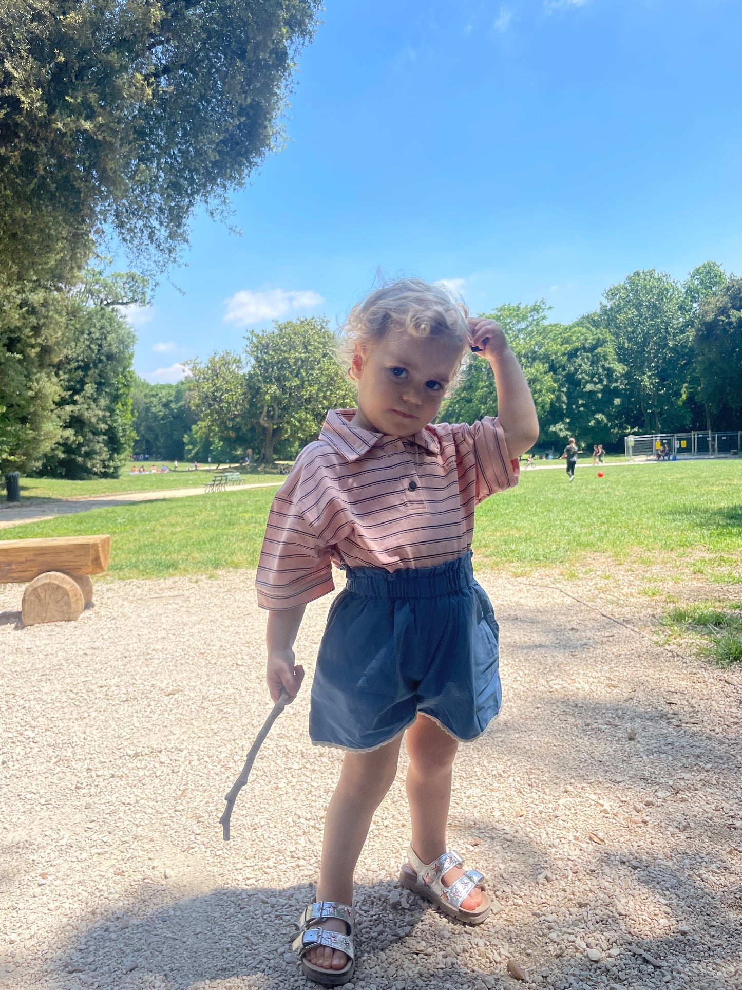 Striped Polo