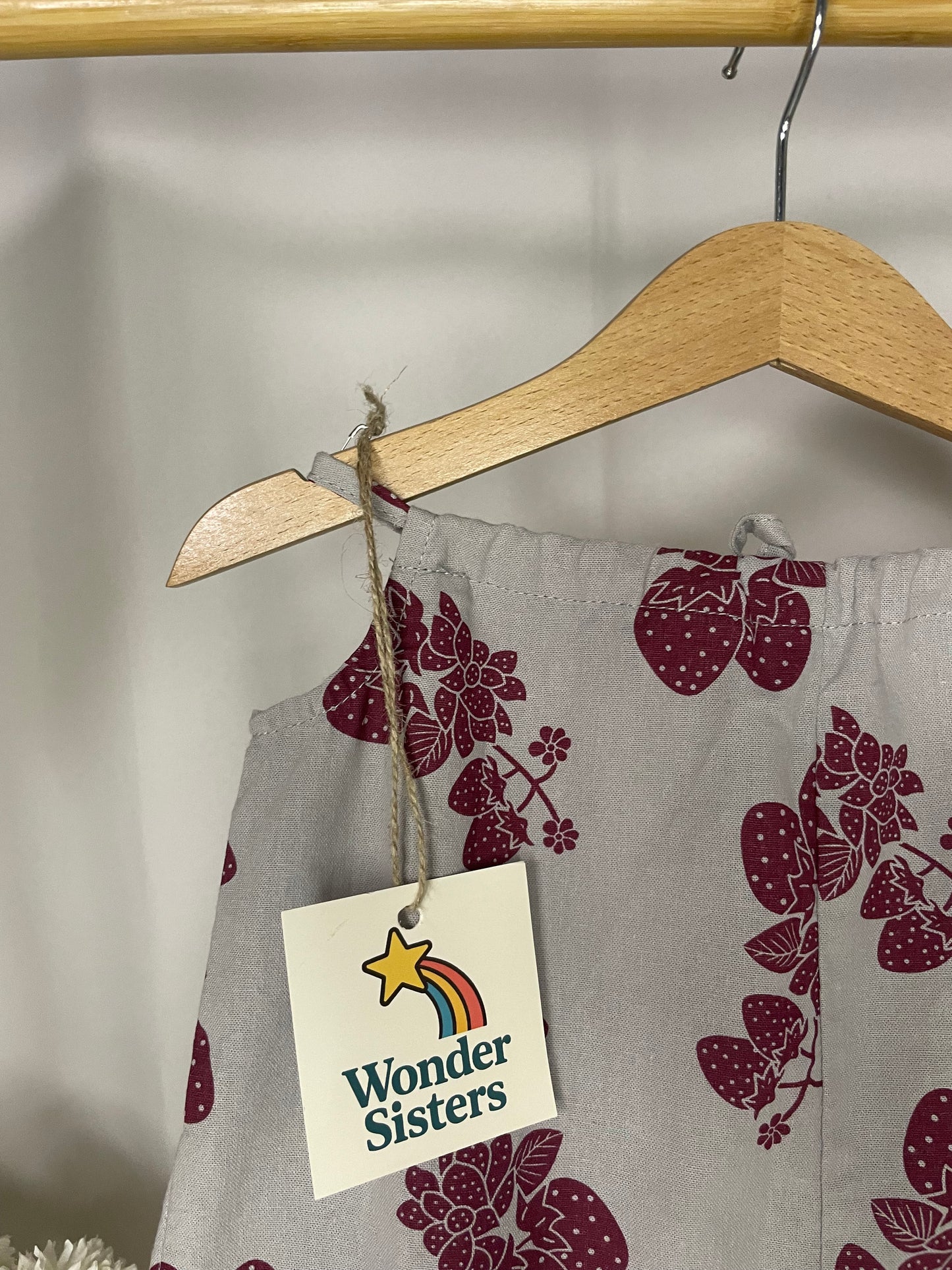 Jumpsuit Wonder Flower Gray Apricot