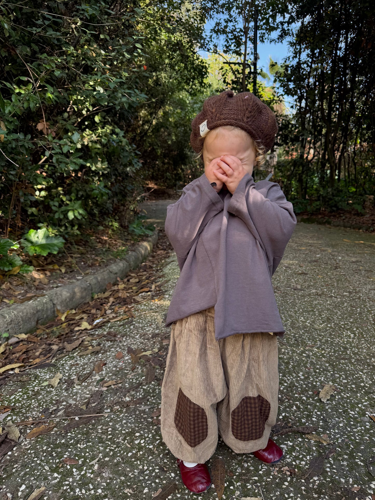 Corduroy Ballon Pants