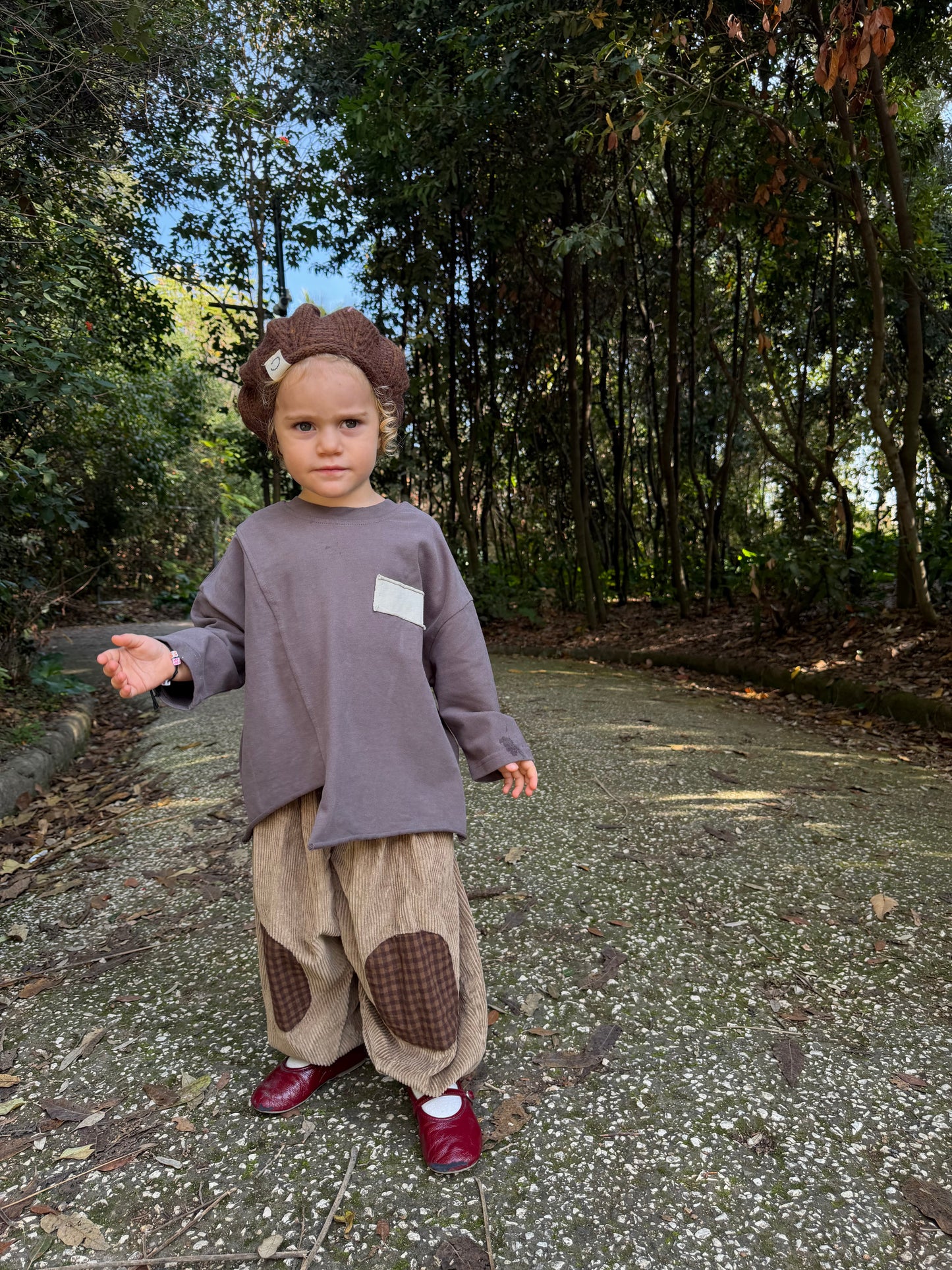 Corduroy Ballon Pants