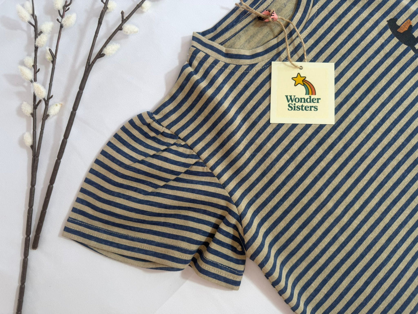 Diana striped  T shirt