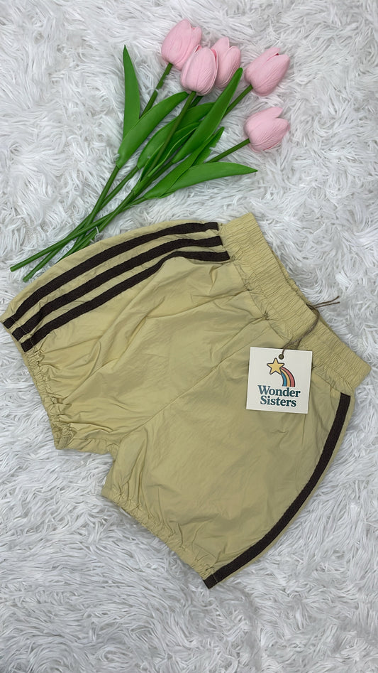 Striped Yellow Shorts